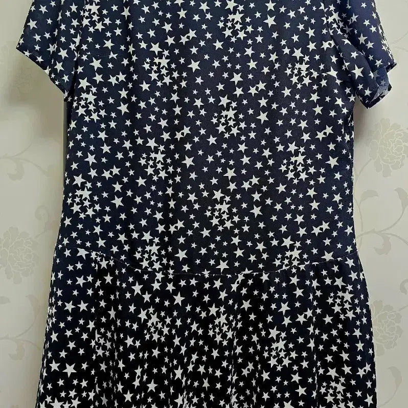 [BUNJANG] Black Star Pattern Mini Dress / 별패턴 블랙원피스