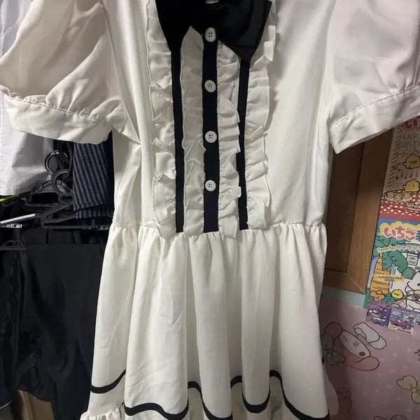 [BUNJANG] Coricori Vintage "Gonggemyeoju" Vintage One-Piece Dress / 공겜여주 빈티지 원피스