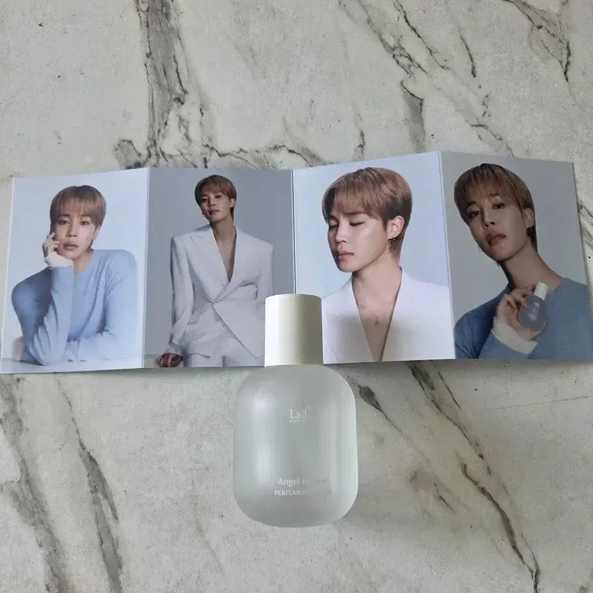 [BUNJANG] LADOR Angel Muguet Perfumed Hair Oil 80ml + Jimin Photobook / 라도르 엔젤 뮤게 퍼퓸 헤어 오일 80ml + 지민 포토북
