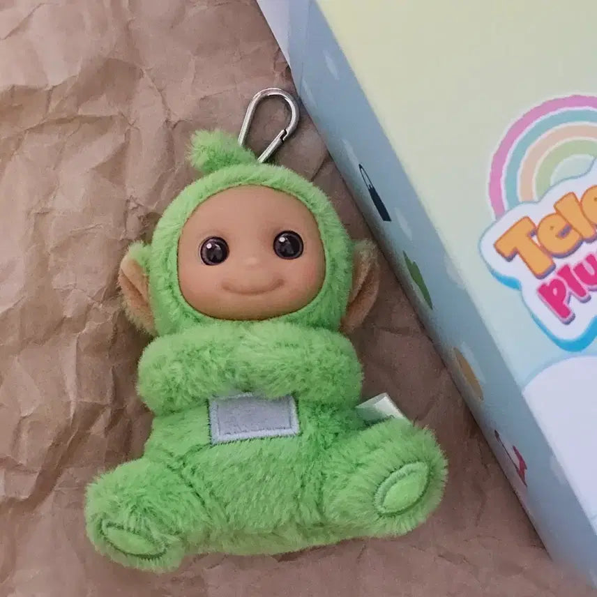 [BUNJANG] Goodal Teletubbies Dipsy Plush Keychain / 구달 텔레토비 인형 키링 - 뚜비