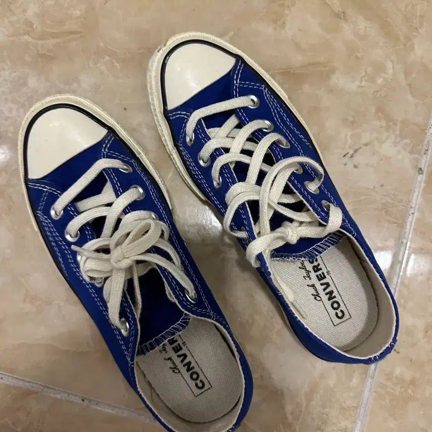 [BUNJANG] Converse Chuck 70 Low Rush Blue / 컨버스 척 70 로우 러쉬블루 235