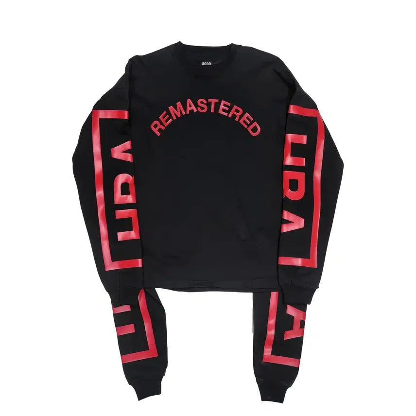 [BUNJANG] Hood By Air 16FW Double Sleeve Sweatshirt Black XS / 후드바이에어 - 16FW 더블 슬리브 스웻셔츠 - 블랙 - XS