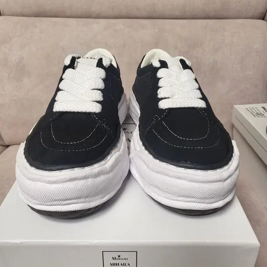 [BUNJANG] Maison Mihara Yasuhiro Eric Sneakers Black / (새상품) 메종 미하라야스히로 에릭 스니커즈 블랙