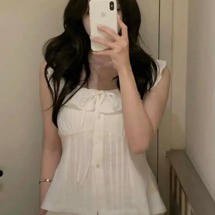 [BUNJANG] Flantshop Glowy Blouse / 플랜트샵 블라우스 flantshop glowy blouse