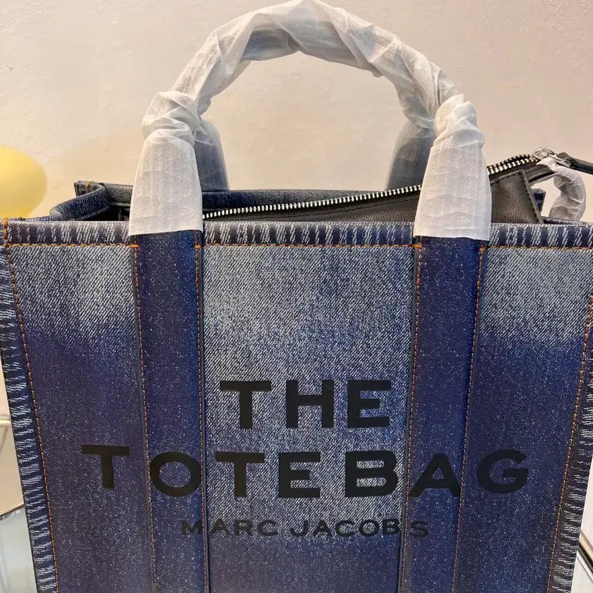 [BUNJANG] Marc Jacobs The Tote Bag Denim Medium / 새상품]마크제이콥스 더토트백 래더데님 미디움사이즈