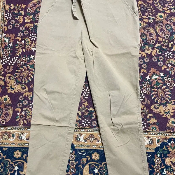 [BUNJANG] BLEECKER Beige Cotton Pants XS / BLEECKER 베이지 면바지 XS