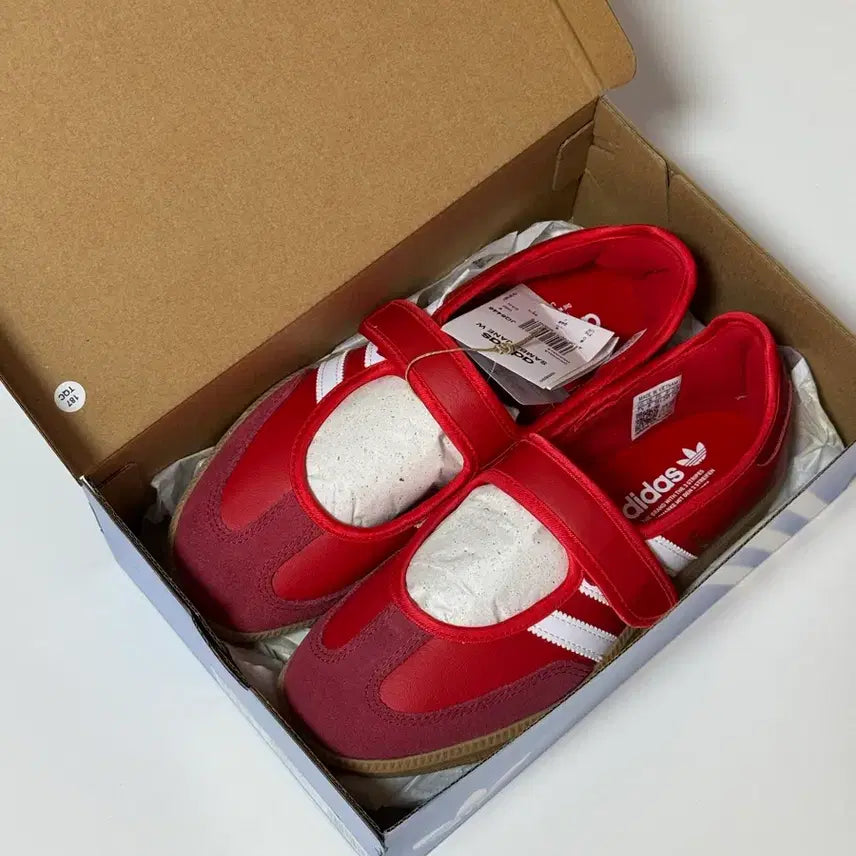 [BUNJANG] Adidas Samba Mary Jane Red 245 / <새상품> 아디다스 삼바 메리제인 레드 245