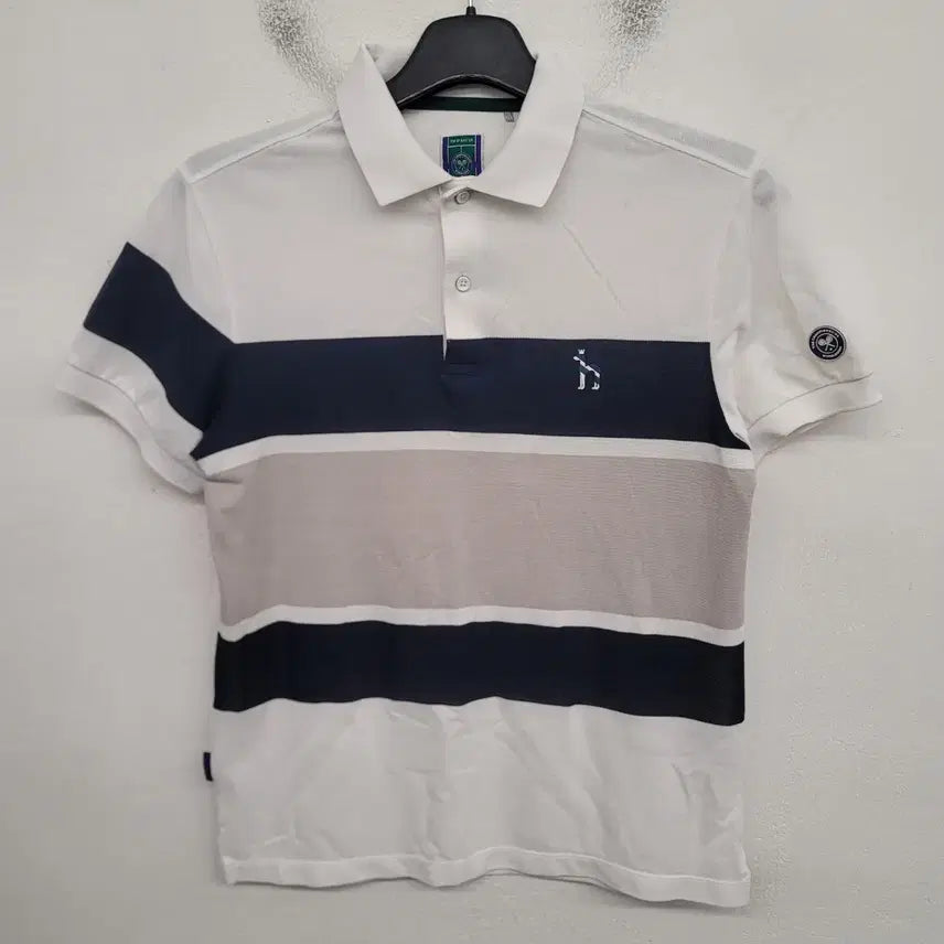 [BUNJANG] Hazzys Short Sleeve Polo Shirt / [90/S] 헤지스 반팔 카라티