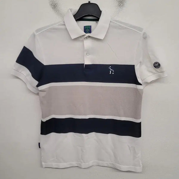 [BUNJANG] Hazzys Short Sleeve Polo Shirt / [90/S] 헤지스 반팔 카라티