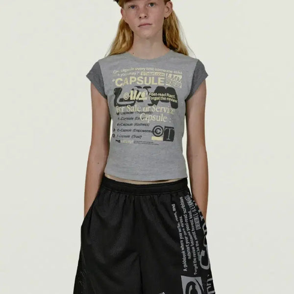 [BUNJANG] Teket Capsule Women's Tee / (새상품) 테켓 Capsule Women Tee 캡슐 반팔티 teket