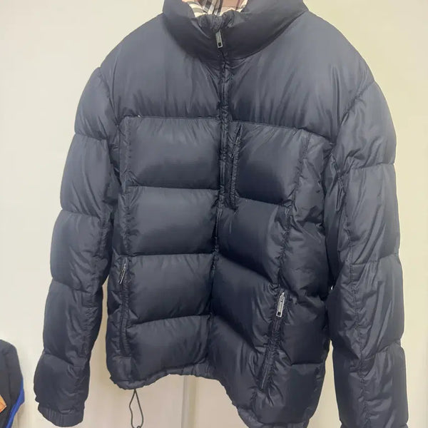 [BUNJANG] Burberry London Nova Check Down Padding Jumper (M) / 올드 버버리 런던 노바체크 다운 패딩 점퍼 (M)