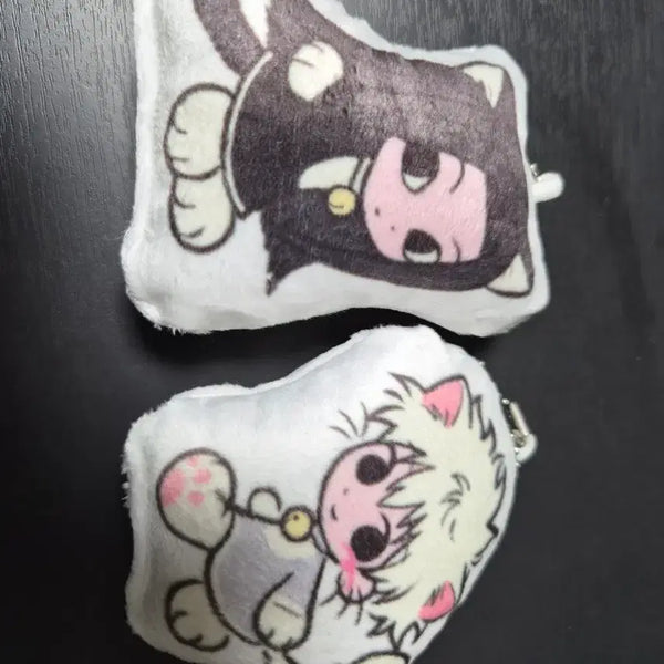[BUNJANG] Hunter x Hunter Illumi & Killua Angel Cushion Keyring Bundle Set / 헌터헌터 천사님 이르미, 키르아 쿠션키링 일괄