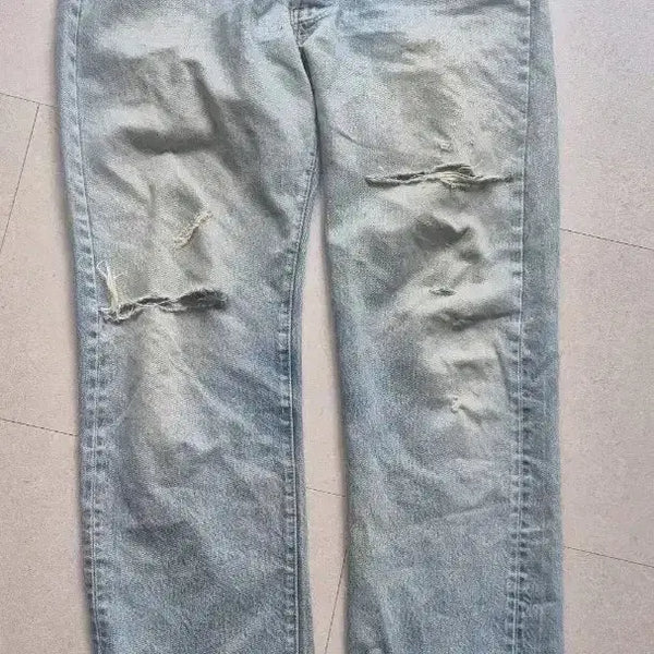 [BUNJANG] Levi's 501 Selvedge Jeans / 리바이스 66후기 501 허리단면44 셀비지