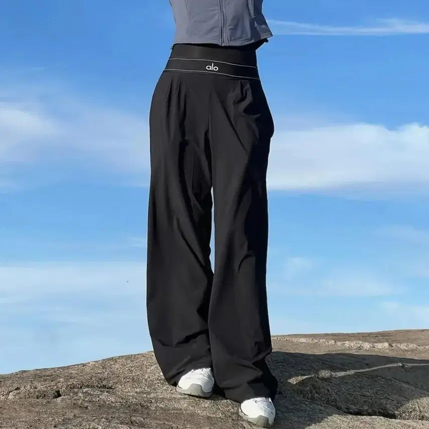 [BUNJANG] Alo Suteup Trouser Long Version / (매장 정품)알로 수트업 트라우저 롱버전 XS/S