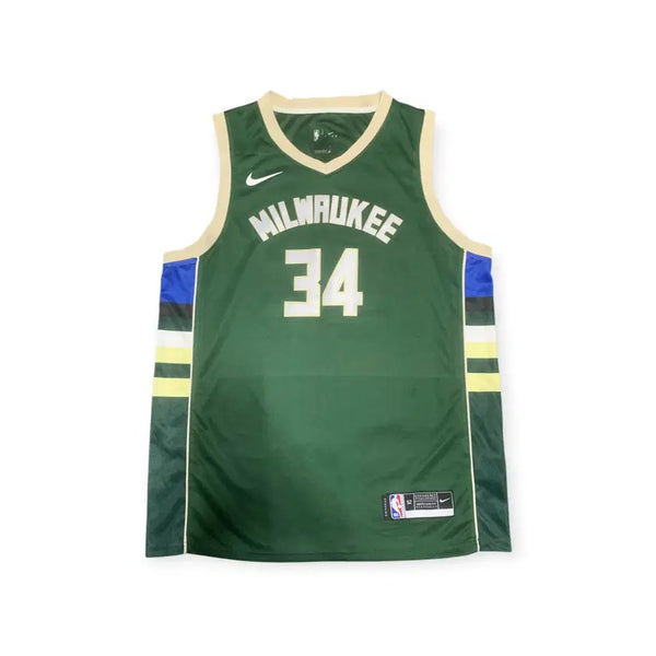 [BUNJANG] Nike Milwaukee Bucks Giannis Antetokounmpo #34 Swingman Jersey / 110) 나이키 밀워키벅스 안테토쿤보 34 스윙맨 저지