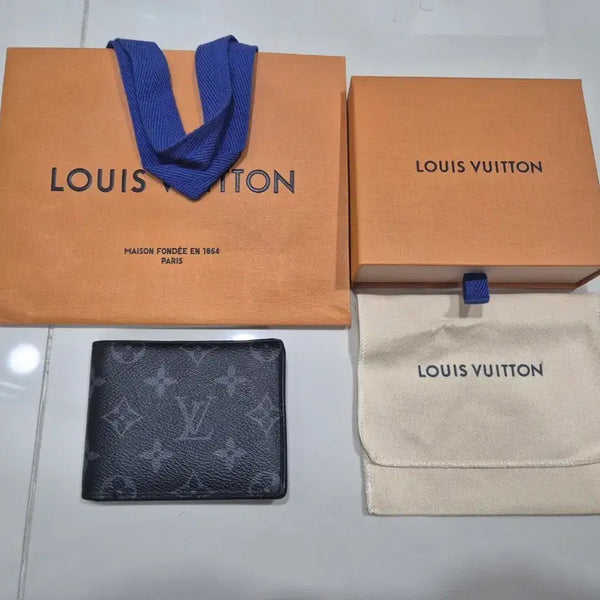 [BUNJANG] Louis Vuitton Eclipse Coin Card Holder / 루이비통 이클립스 반지갑