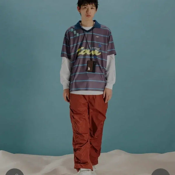 [BUNJANG] M Sunlove Short-Sleeve T-Shirt Charcoal / M 썬러브  반팔 티셔츠 차콜