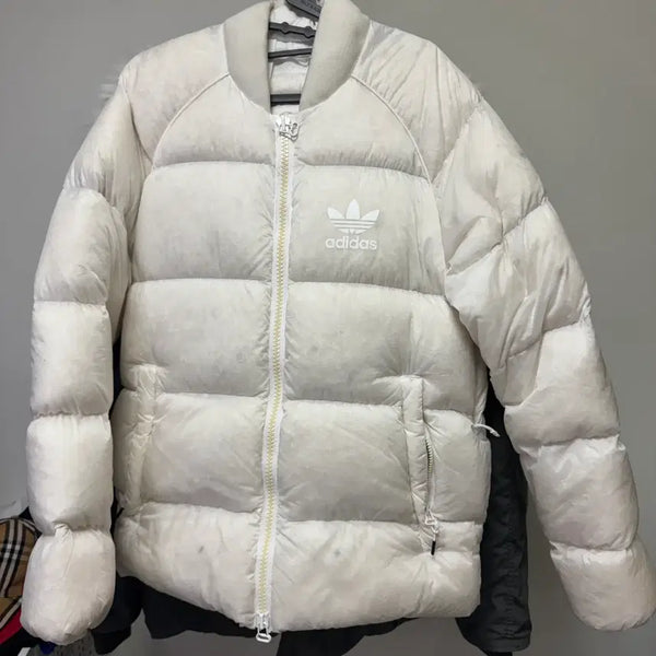[BUNJANG] Adidas Originals SST Pure Down Jacket Padding White 95 / 아디다스 오리지널스 SST 퓨어 다운 자켓 패딩 화이트 95