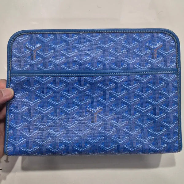 [BUNJANG] Goyard Saint-Louis GM Royal Blue Tote Bag / 고야드 쥬방스