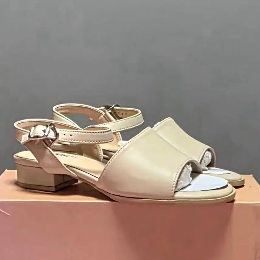 [BUNJANG] Elcanto Classic Sandals Cream 240/245 / 엘칸토 클래식 샌들 240/245 [새상품]