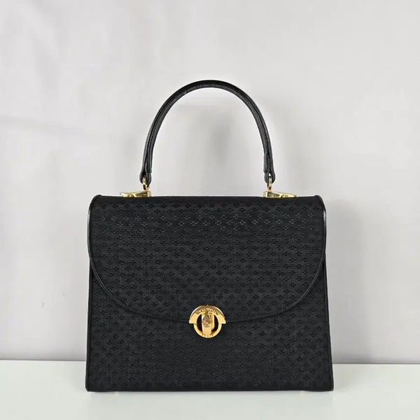 [BUNJANG] Balmain 80s-90s Vintage Classic Top Handle Tote Bag / 발망 80~90s 빈티지 클래식 탑핸들 토트백 가방 정품