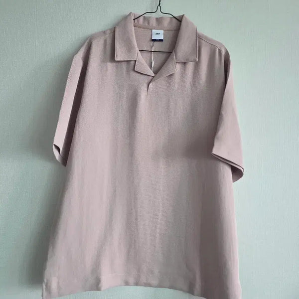 [BUNJANG] SIEG Henly Neck Short Sleeve Shirt Beige / SIEG 헨리넥 반팔 셔츠 베이지