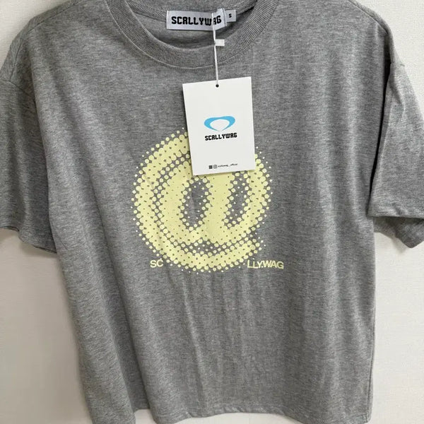 [BUNJANG] Ryujeongran x Skellywear Grey T-Shirt / 류정란x스켈리웩 회색 반팔티