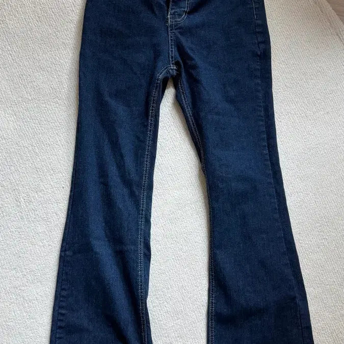 [BUNJANG] Dark Wash Bootcut Jeans / 진청 부츠컷 청바지