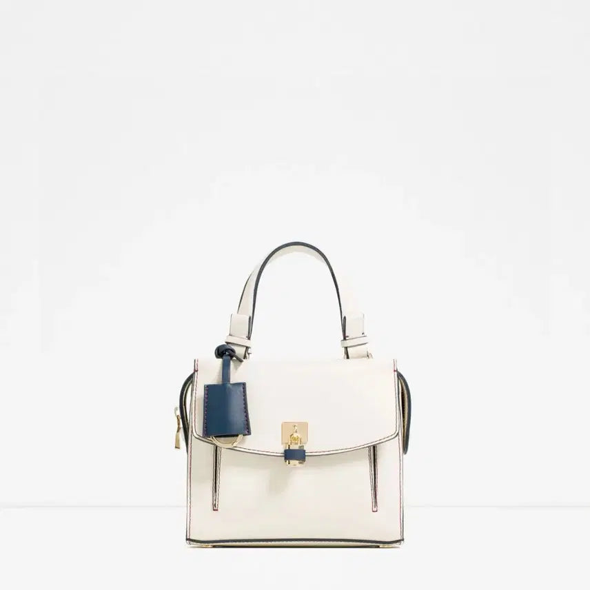 [BUNJANG] Zara City Bag White / 자라 시티 백 화이트