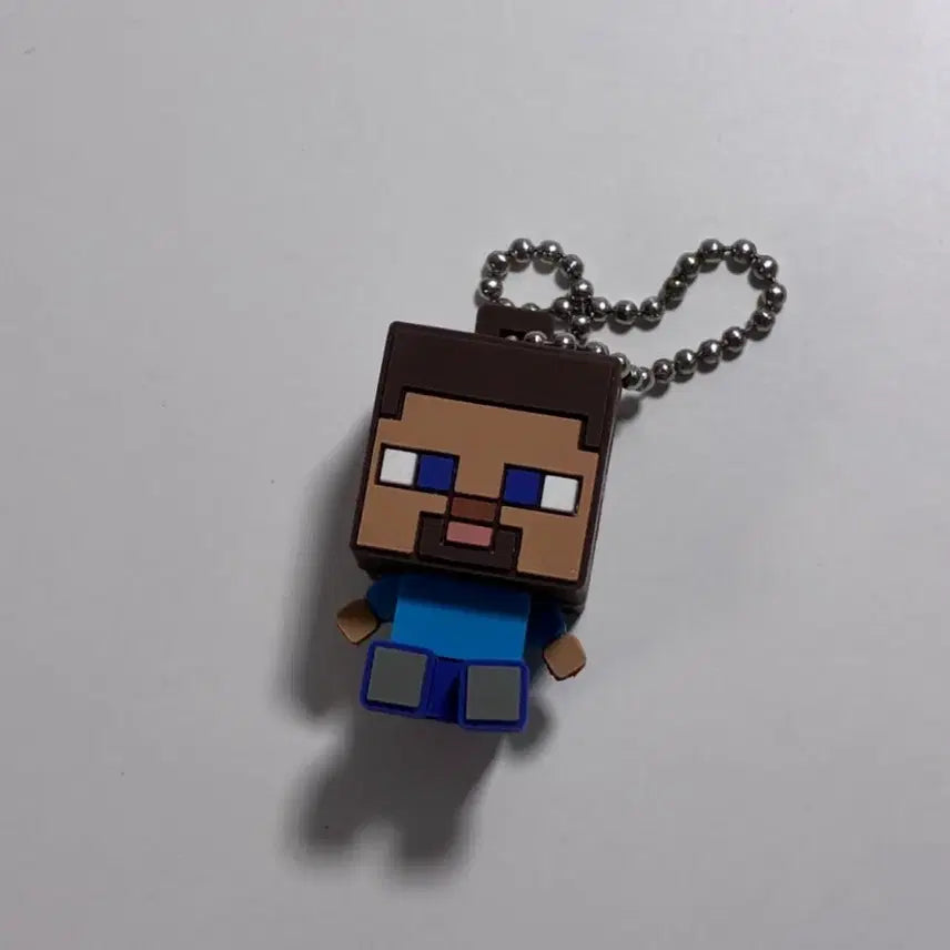 [BUNJANG] Minecraft Steve Keychain / 마인크래프트 스티브 키링
