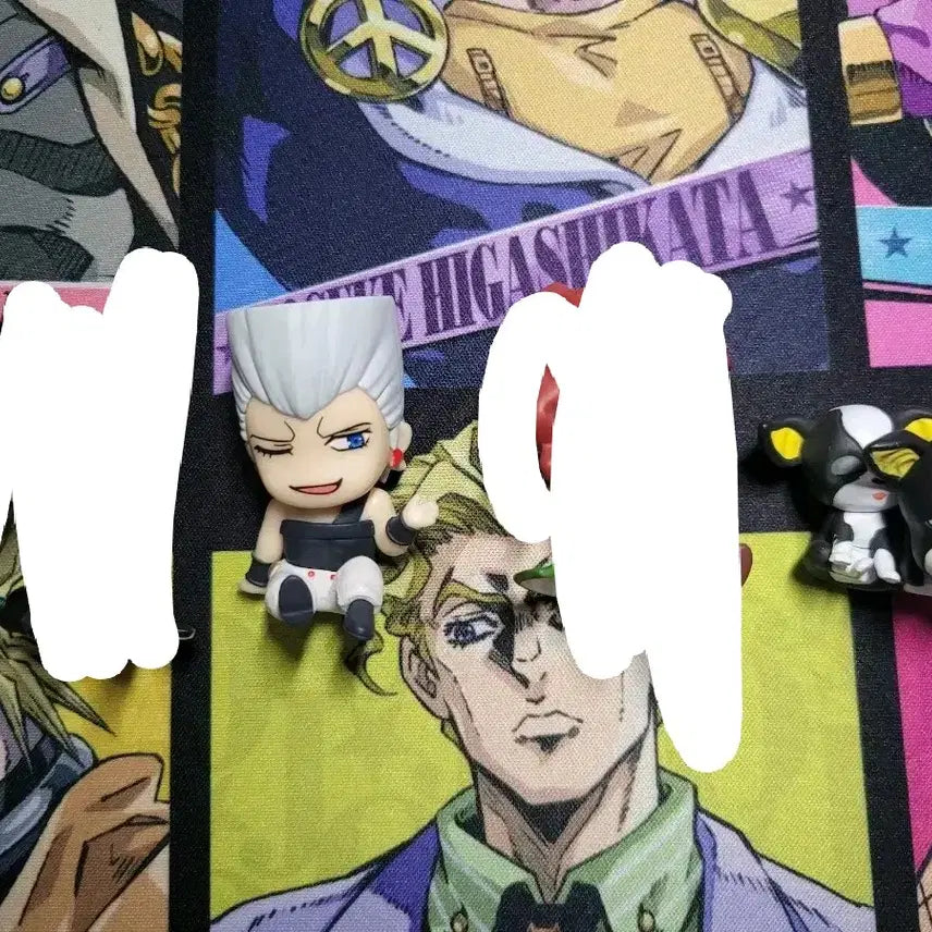 [BUNJANG] JoJo's Bizarre Adventure Part 3 Polnareff & Iggy Acrofigure / 죠죠의 기묘한모험 3부어깨쿵+마치보케 이기