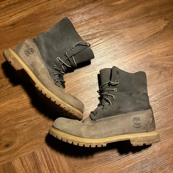 [BUNJANG] Timberland Two-Tone Leather Boots / TIMBERLAND 팀버랜드 투톤 레더 부츠