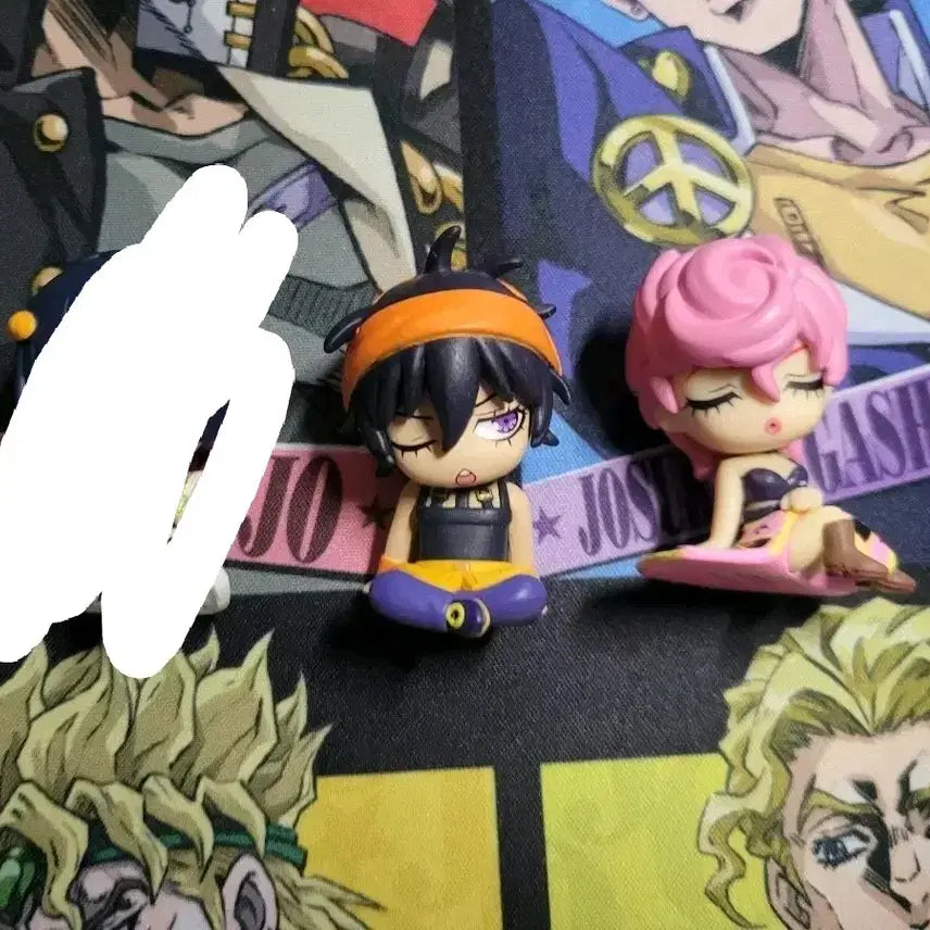 [BUNJANG] JoJo's Bizarre Adventure Part 5 Narancia & Trish Shoulder Buddy Set / 죠죠의 기묘한모험 5부어깨쿵  나란차 트리시
