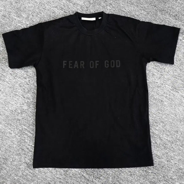 [BUNJANG] Fear of God Short Sleeve T-Shirt Black / 피어오브갓 반팔 티셔츠 블랙