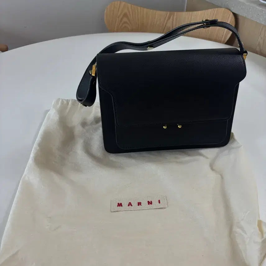[BUNJANG] Marni Trunk Bag Saffiano Medium / 마르니 트렁크백 사피아노 미듐사이즈