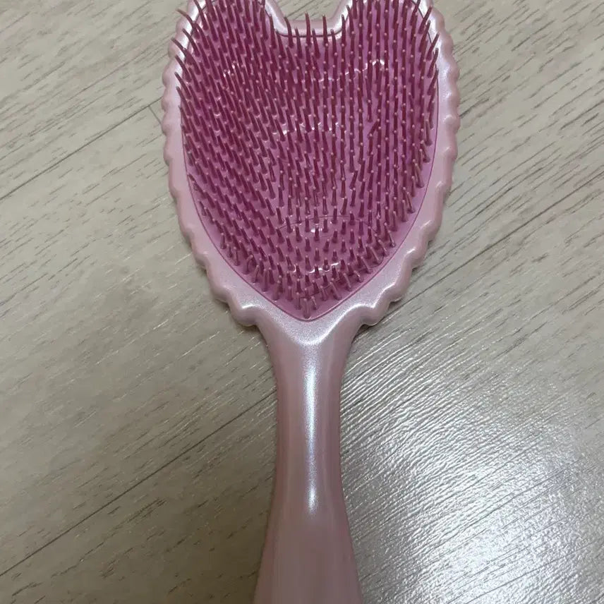 [BUNJANG] Tangle Angel Pink Heart Brush / 탱글엔젤 핑크 하트 브러쉬