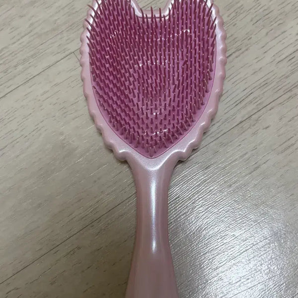 [BUNJANG] Tangle Angel Pink Heart Brush / 탱글엔젤 핑크 하트 브러쉬