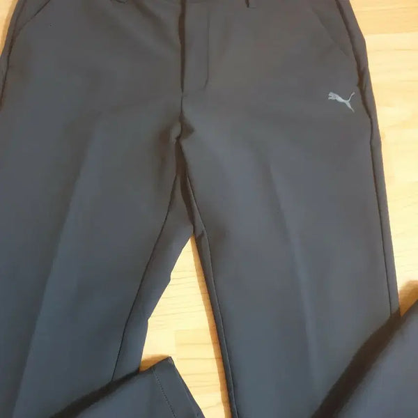 [BUNJANG] Puma Golf Pants Black Spandex Size 33-34 (Waist 85-87cm) / 푸마 골프바지85~87(33~34)미착용