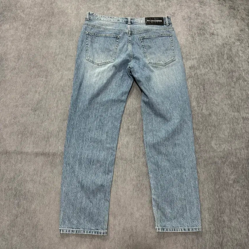 [BUNJANG] Solid Homme Washed Denim Pants 32 / 32 솔리드옴므 데님 팬츠 연청