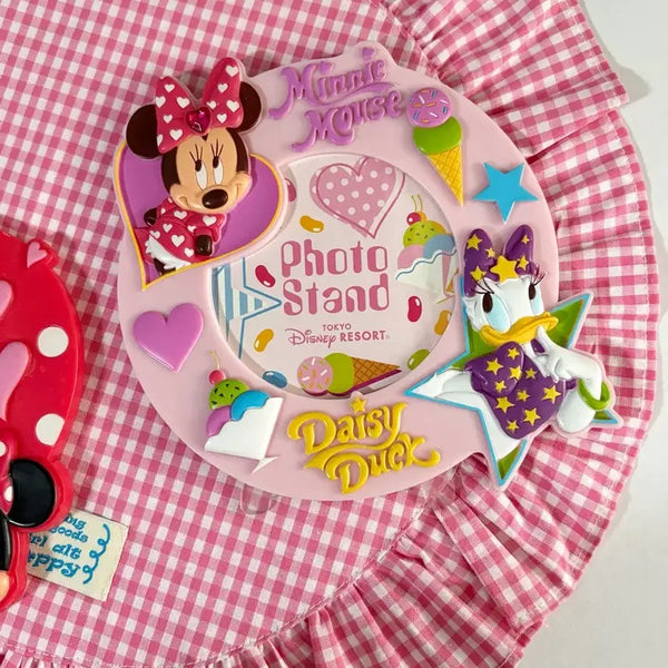 [BUNJANG] Disney Minnie & Daisy Frame Photo Stand / 디즈니 미니&데이지 프레임