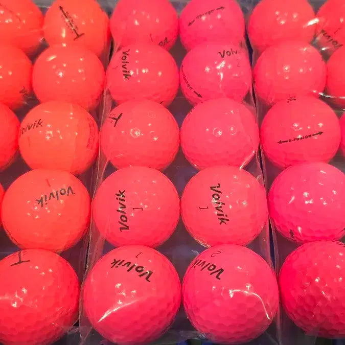 [BUNJANG] Volvik Pink Gloss Golf Balls (30-Pack) / 한정할인 A+급30개 볼빅핑크유광볼30개(A+급)로스트볼