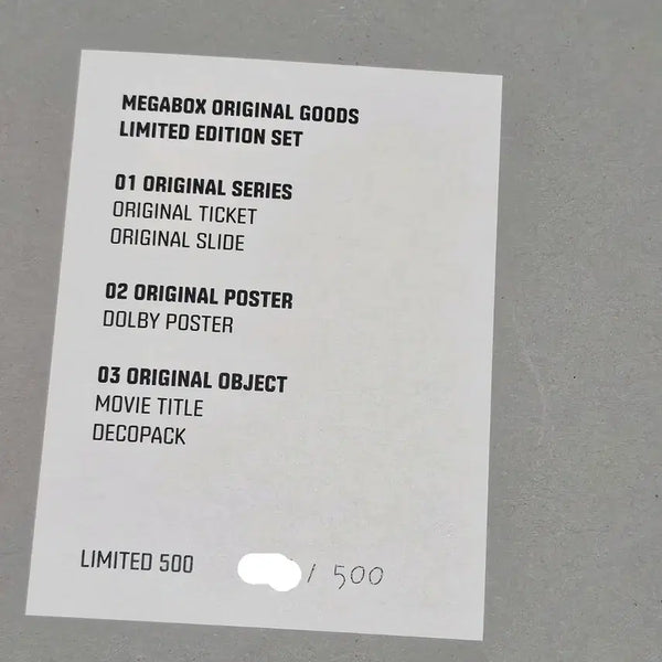 [BUNJANG] Megabox Toy Story Limited Edition Original Ticket & Slide Set / 메가박스 토이스토리 리미티드 에디션