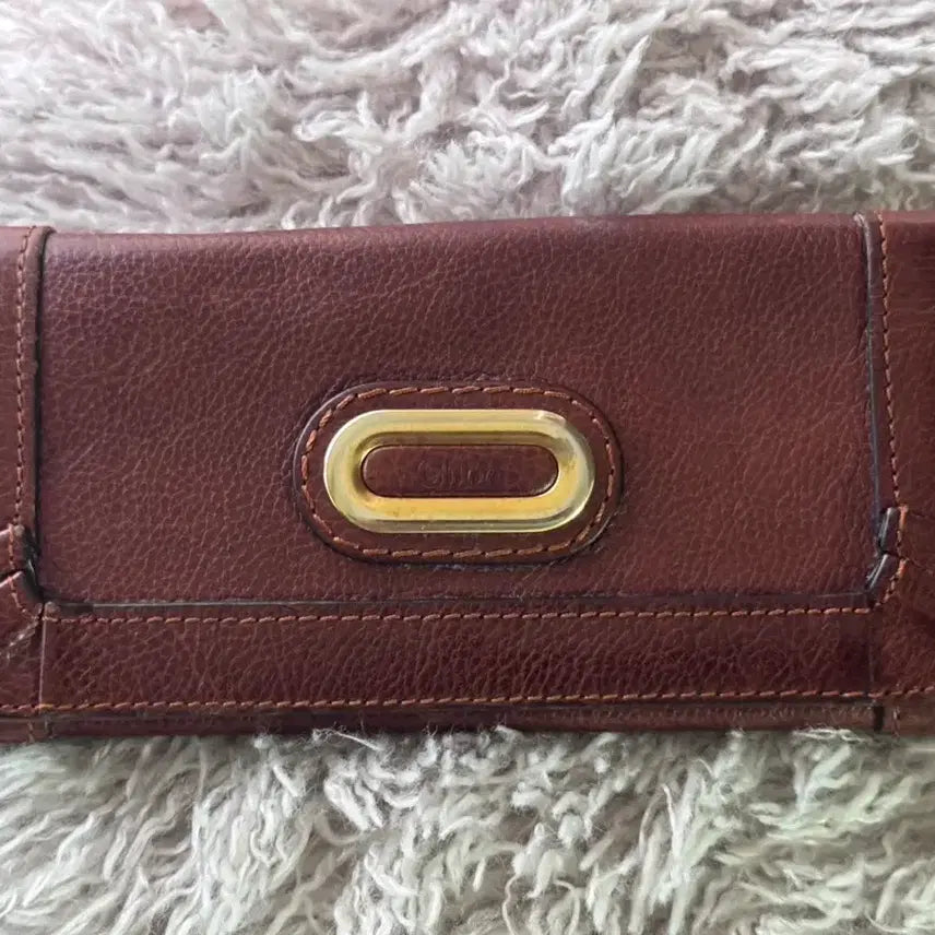 [BUNJANG] Chloe Women's Leather Long Wallet / Chloe 끌로에 여성 가죽 장지갑