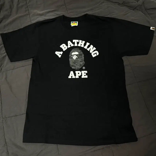[BUNJANG] BAPE Camo Short Sleeve T-Shirt L / 베이프 카모 반팔티 L