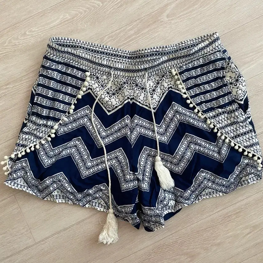 [BUNJANG] Rosebud Printed Shorts / 여름 나염팬츠