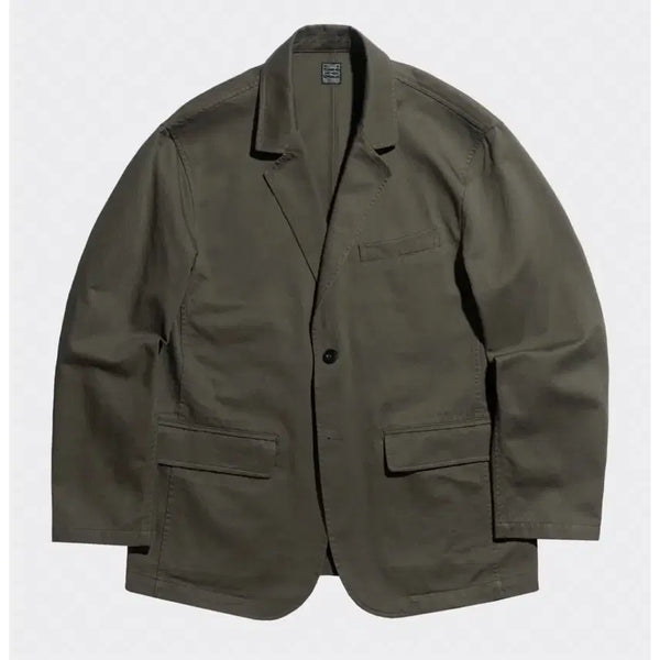 [BUNJANG] Calico Sports Jacket Blazer Khaki Brown M / 칼리코 스포츠 자켓 블레이져 카키 브라운 M