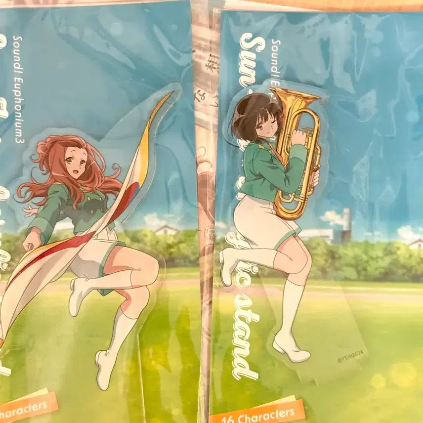 [BUNJANG] Sound! Euphonium Ririka Kenzaki & Kanade Hisaishi 3rd Season Sunfes Acrylic Bundle Set / 울려라유포니엄 켄자키 리리카 히사이시 카나데 3기 선페스 아크릴 일괄