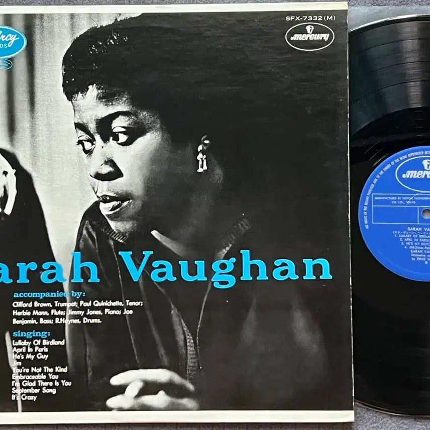 [BUNJANG] Sarah Vaughan - Sarah Vaughan LP (1974 Japanese Pressing) / LP : Sarah Vaughan - Sarah Vaughan