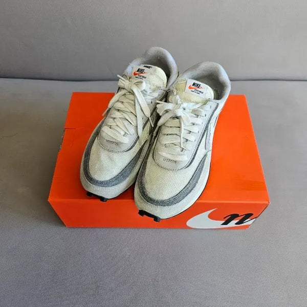 [BUNJANG] Nike x Sacai LDWaffle Summit White Wolf Grey / [270]사카이 X 나이키 Ld 와플 서밋 화이트 울프그레이