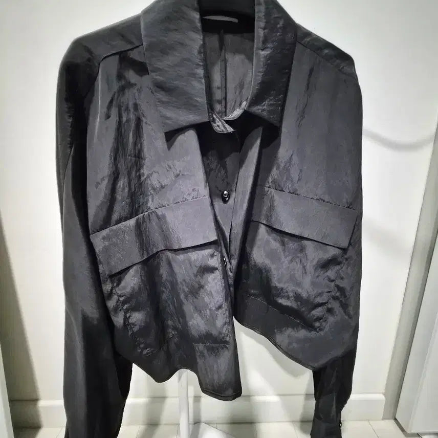 [BUNJANG] The Cashmere Crinkle Dolman Jacket / 더캐시미어 크링클 돌먼 자켓